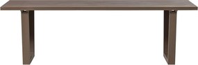 Fém kerti étkezőasztal 87x240 cm Bear – WOOOD
