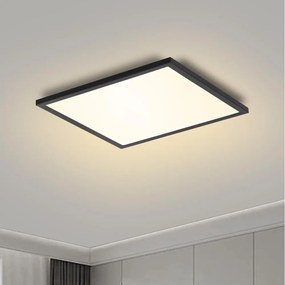 Brilagi - Dimmelhető SLIMFRAME LED/25W/230V 30x30 cm fekete + távirányító