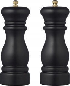 By Tareq Taylor Himalaya Fa Só- és Borsdaráló 16,5 cm Fekete