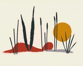 Poszter 76x60,5cm Nádas a Nyugatnál