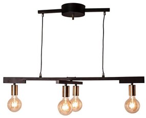 ByRydens 4201030-4002 - Kábelre függesztett csillár ZEONA 4xE27/5W/230V