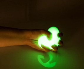 Sötétben fénylő anti-stressz labda