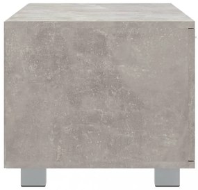 betonszürke szerelt fa TV-szekrény 140 x 40,5 x 35 cm