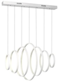 LED Csillár zsinóron VERTIGO LED/86W/230V fehér