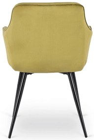 Pisztácia Színű Bársony Étkezőszék. MODESTO