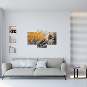 Kép – Arany fa a hegyekben (90x60 cm)
