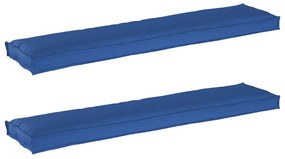 Raklap párna készlet 2 pcs Királykék 180 x 40 x 8 cm