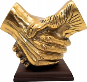 Dekorációs figura Kézfogás – A beleegyezés szimbóluma Üzleti ajándék