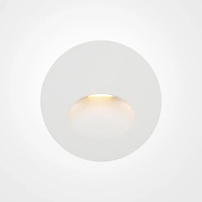 MAYTONI O015SL-L3W3K BIL Kültéri Falba Építhető Lámpa Fehér LED