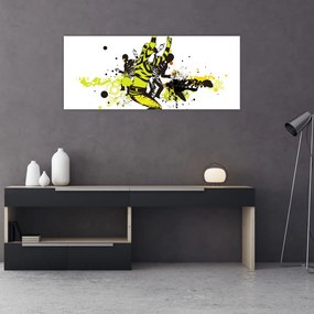 Kép - Street dance (120x50 cm)