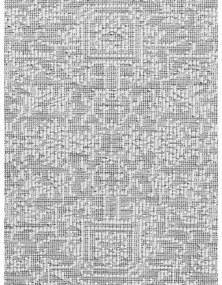 Szürke-elefántcsont színű kültéri-beltéri futószőnyeg 80x250 cm Duet Kona – NORTHRUGS