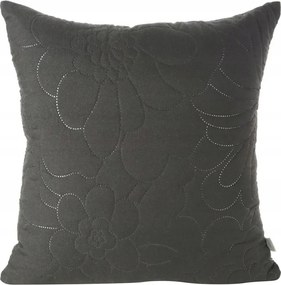 Párnahuzat 40x40 Alara 4 fekete, virágos