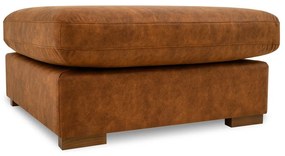 Konyakbarna bőrutánzat lábtartó Hamburg – Scandic