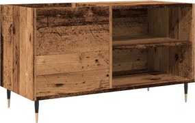 vidaXL antik fa színű szerelt fa hanglemezszekrény 84,5x38x48 cm