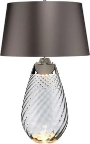 Elstead glamour modern asztali lámpa lena large szürke elslena-tl-l-smoke