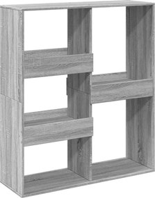 vidaXL szürke sonoma színű szerelt fa térelválasztó 100x33x115 cm