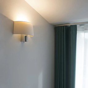 FARO HOTEL fali lámpa, fehér, E27 foglalattal, IP20, 29940