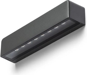 RENDL SAMPO fali lámpa antracitszürke 230V LED 9W IP65 3000K