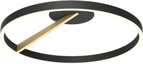 Zuma Line MALU MX3689-1L-3BGT Plafonlámpa 1x37W/LED 2700K-6000K 4300lm IP20