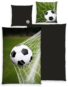 Herding Pamut ágynemű Football , 135 x 200 cm, 80x 80 cm