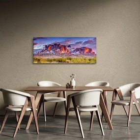 Kép - Hegyek Arizonában (120x50 cm)
