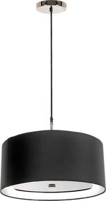 ELSTEAD SIENNA-P-BLK SIENNA Ernyős Függesztett Lámpa Fekete, Nikkel E27 IP20