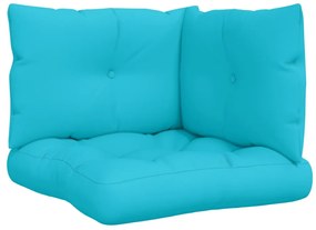 3 db türkiz oxford szövet raklappárna