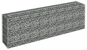 horganyzott acél gabion magaságyás 180 x 30 x 60 cm
