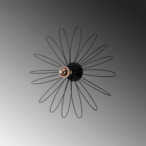 Fekete fali lámpa Hemdem – Opviq lights