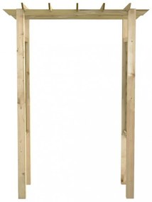 vidaXL fa lugas / rózsakapu 150 x 60 x 204 cm