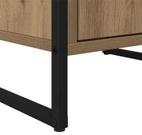 Széf fiókkal Művészi tölgy 81 x 36 x 150.5 cm Faanyag