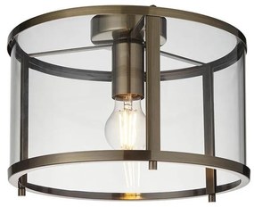 Endon 103112 - Mennyezeti lámpa HOPTON 1xE27/10W/230V matt króm