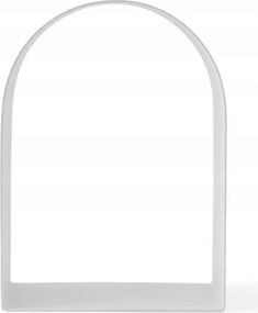Menü Shrine Dekoráció Acél Keret 30 cm Fehér