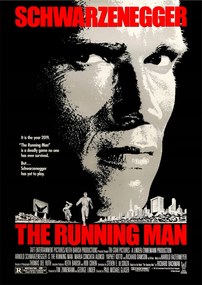 Poszter The Running Man Szökevény Klasszikus 80-as évek