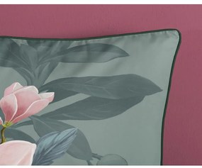 Rose zöld organikus pamut kétszemélyes ágyneműhuzat, 200 x 220 cm - Descanso