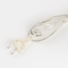Brilagi - CERIA asztali lámpa 1xE27/60W/230V átm. 25 cm fényes króm/fehér