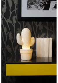 Lucide 13513/01/31 - Asztali lámpa CACTUS 1xE14/40W/230V fehér
