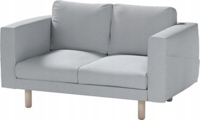 Dekoria Norsborg 2 személyes kanapé huzat Ikea szürke