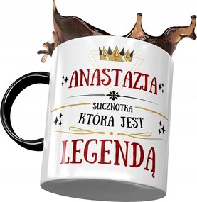 Fekete Bögre Anasztázia Barátnőknek Ajándék Nyomtatott Fotóval