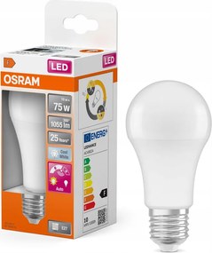 Led izzó A60 E27 10W 75W 1055lm 4000K Semleges Fehér Osram