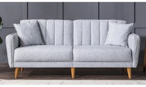 KITO szürke, kihúzható kétszemélyes kanapé