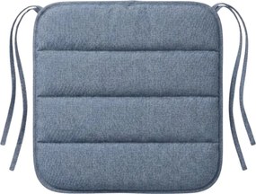 Székpárna LINGE BLUE 37x37 cm, kék