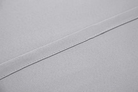 Világosszürke OXFORD függöny 140x270 cm Felfüggesztés: Hullámos sínszalag