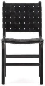 Fekete mahagónifa étkezőszék Calixta – Kave Home