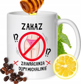 Bögre Michalina Barátnőknek Ajándék Nyomtatott Fehér 330ml