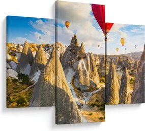 Kép - Hőlégballonok (90x60 cm)