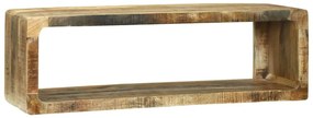 TV szekrény szett 3 pcs Barna 100 x 30 x 32 cm Tömör mangófa