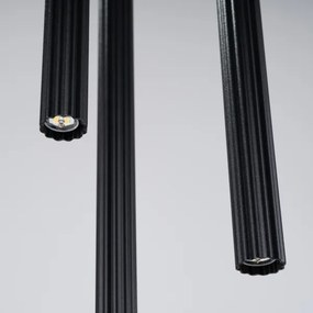 Sollux SL.1341 - Csillár zsinóron ARCHE 3xG9/8W/230V fekete