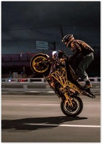 Poszterek 70x100 Motorral egy keréken