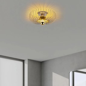 Karsortel N-641-1 arany fém függőlámpa, Ø36 cm